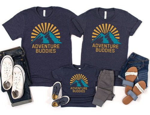 PREORDER: Matching Adventure Buddies Graphic Tee - Maple Row Boutique 