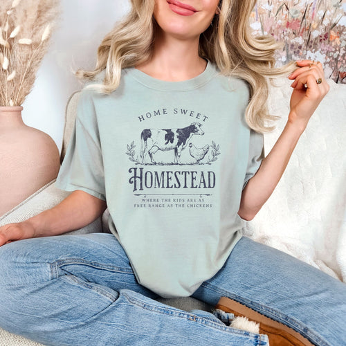 PREORDER: Home Sweet Homestead Graphic Tee - Maple Row Boutique 