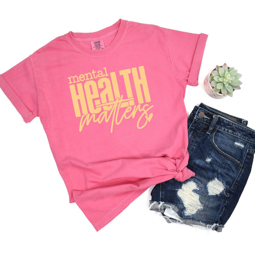 PREORDER: Be Kind To Your Mind Graphic Tee - Maple Row Boutique 