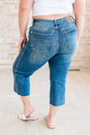 Hayes High Rise Wide Leg Crop Jeans - Maple Row Boutique 