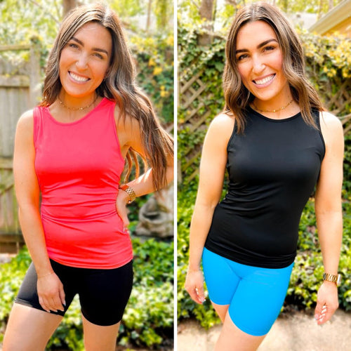 PREORDER: The Ryder Racerback Tank in Two Colors - Maple Row Boutique 