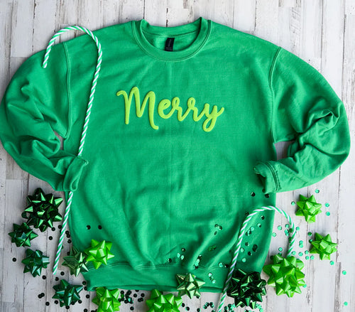 Merry Puff Sweatshirt Preorder