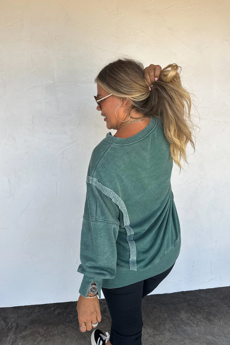PREORDER: The Comfy Cut Sweatshirt - Maple Row Boutique