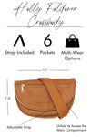 Holly Foldover Crossbody - Maple Row Boutique