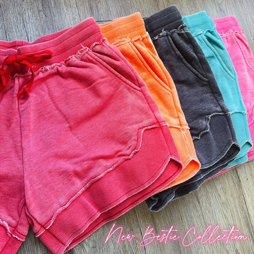 PREORDER: BFF Shorts in Five Colors - Maple Row Boutique 