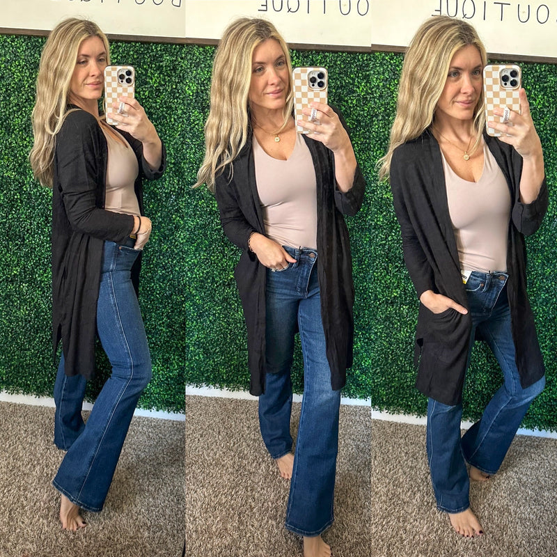Cozy Cool Cardigan - Maple Row Boutique 