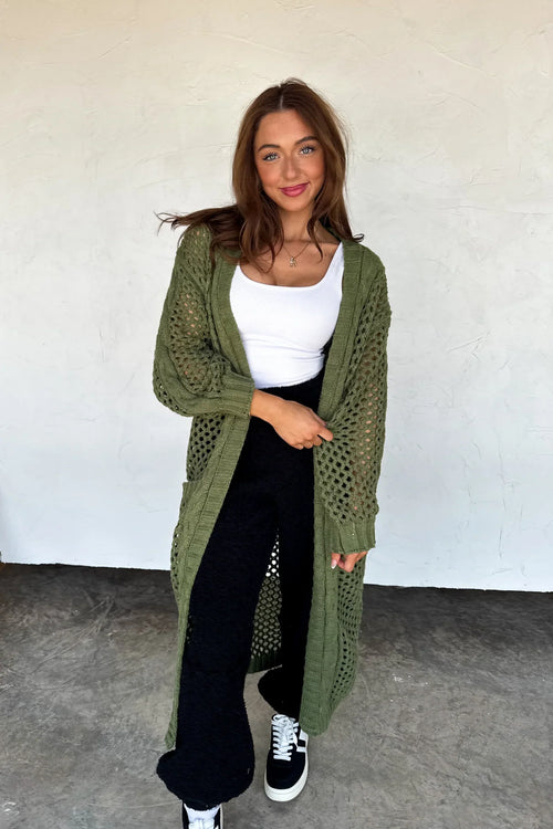 PREORDER: Kandias Knit Cardigan - Maple Row Boutique