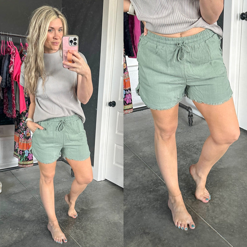 This Little Life Mock Neck Short Sleeve Sweater in Grey - Maple Row Boutique 