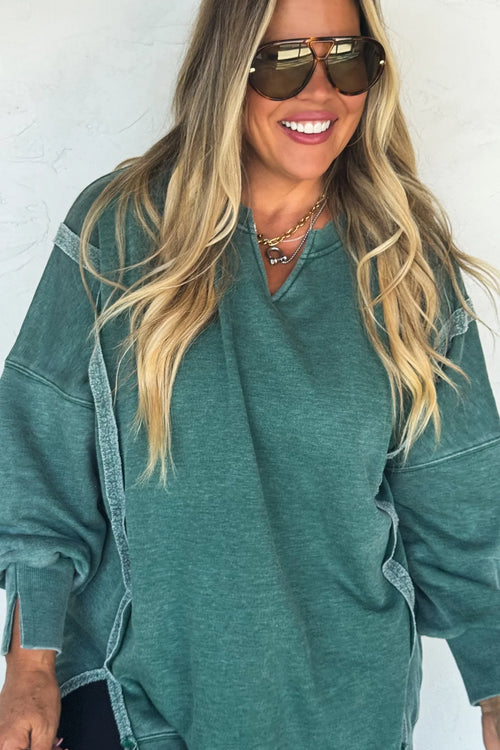 PREORDER: The Comfy Cut Sweatshirt - Maple Row Boutique