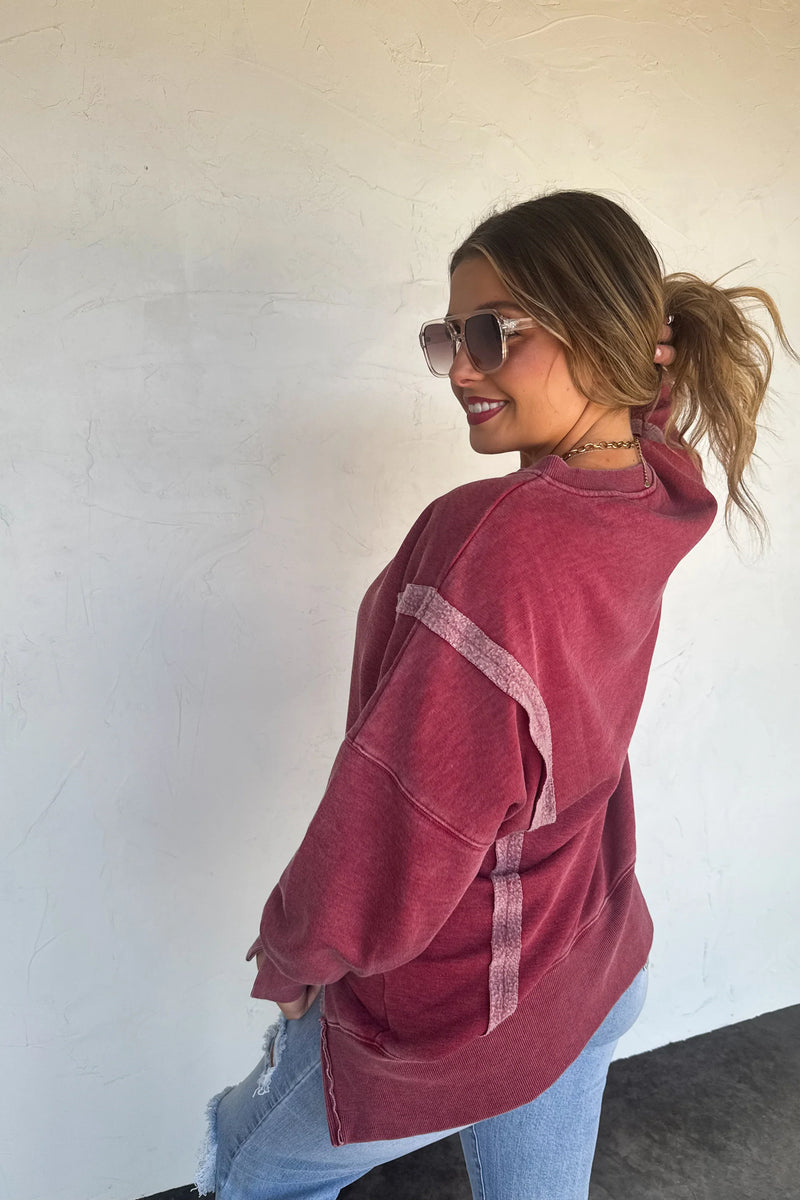 PREORDER: The Comfy Cut Sweatshirt - Maple Row Boutique