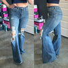 Blakeley Distressed Jeans - Maple Row Boutique 