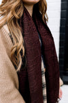 Luxe Pashmina Scarf- Chocolate Brown - Maple Row Boutique 