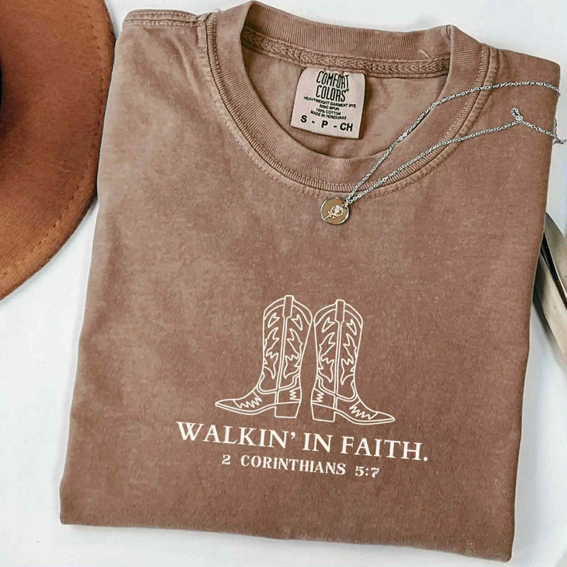 PREORDER Walkin' in Faith- Espresso