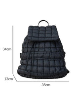 Quilted Puffer Backpack - Maple Row Boutique