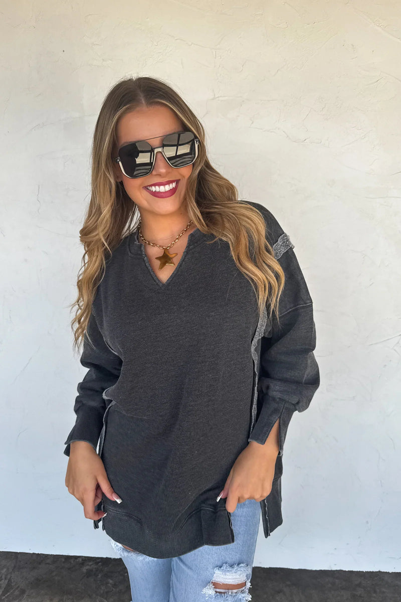 PREORDER: The Comfy Cut Sweatshirt - Maple Row Boutique