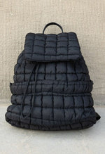 Quilted Puffer Backpack - Maple Row Boutique