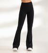 Flare Yoga Pants with Pocket - Maple Row Boutique 