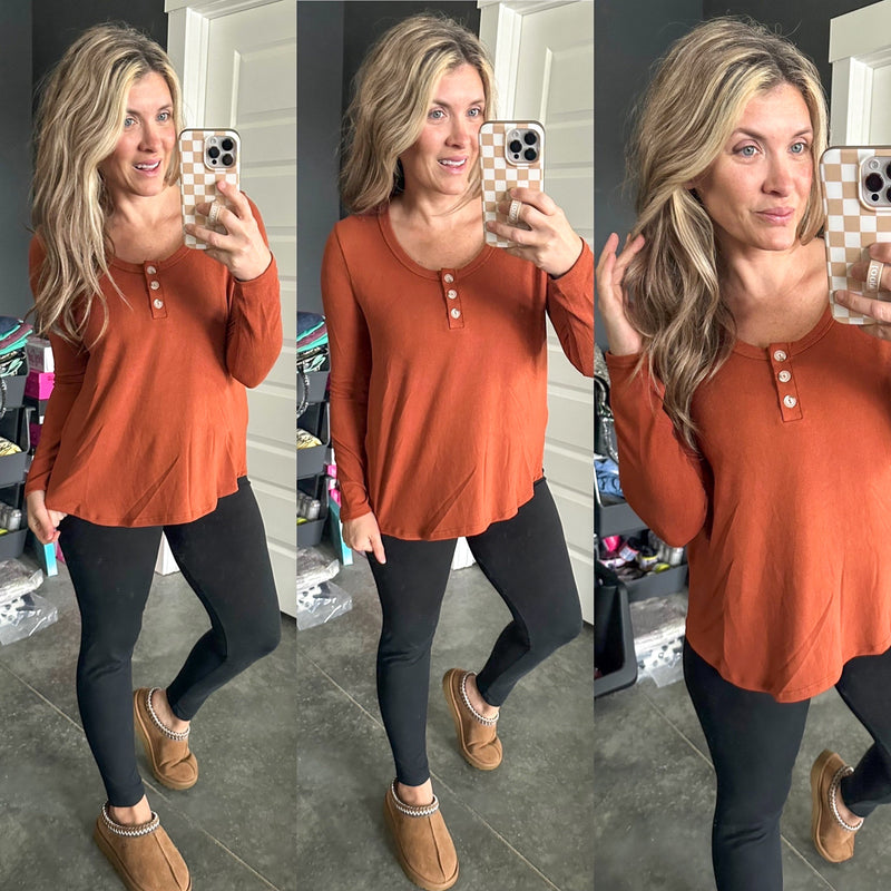 Feeling Better Scoop Neck Top - Maple Row Boutique