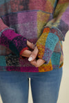 Double Take Full Size Plaid Dropped Shoulder Hoodie - Maple Row Boutique 