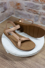 Annleigh Sandal in Gold - Maple Row Boutique 