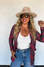 PREORDER: Plaid Lola Cardigans - Maple Row Boutique