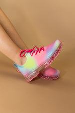 Christina Sneaker in Hot Pink - Maple Row Boutique 