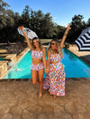 PREORDER: Amalfi Blooms Swim Set - Maple Row Boutique