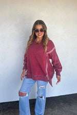 PREORDER: The Comfy Cut Sweatshirt - Maple Row Boutique