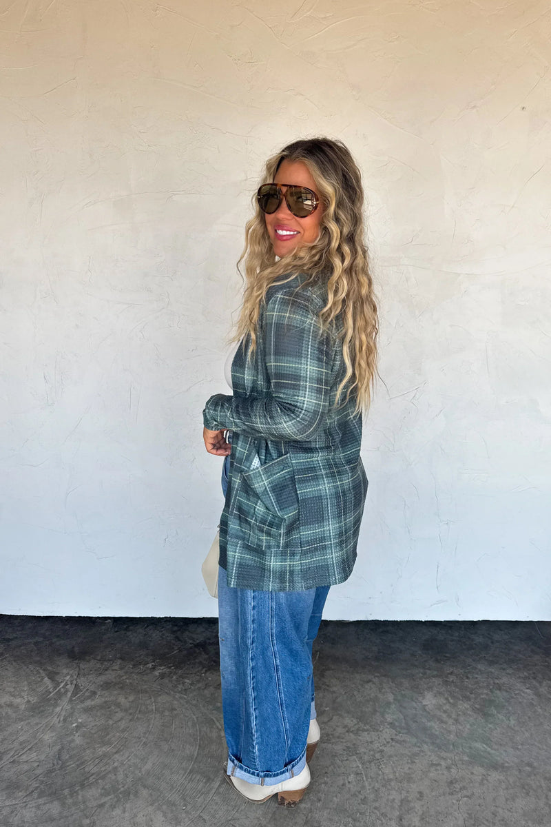 PREORDER: Plaid Lola Cardigans - Maple Row Boutique