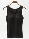 Full Size Wide Strap Modal Tank with Bra - Maple Row Boutique 