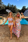 PREORDER: Amalfi Blooms Swim Set - Maple Row Boutique