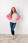 A-Tisket A-Tasket Color Block Pullover - Maple Row Boutique
