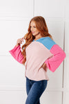 A-Tisket A-Tasket Color Block Pullover - Maple Row Boutique