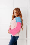 A-Tisket A-Tasket Color Block Pullover - Maple Row Boutique