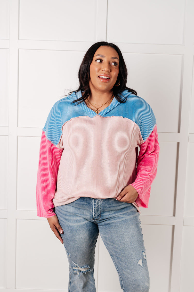 A-Tisket A-Tasket Color Block Pullover - Maple Row Boutique