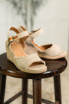 Arnold Natural Linen Wedges - Maple Row Boutique