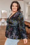 As It Happened Faux Wrap Top - Maple Row Boutique 
