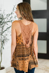 Barely Bohemian Lace Detail Tank - Maple Row Boutique