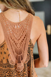Barely Bohemian Lace Detail Tank - Maple Row Boutique