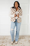 Basically Freezing Brushed Hacci Top in Sand Beige - Maple Row Boutique