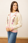 Beige and Pink Nutcracker Sweater - Maple Row Boutique