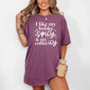 I Like My Books Spicy Graphic Tee - Maple Row Boutique 