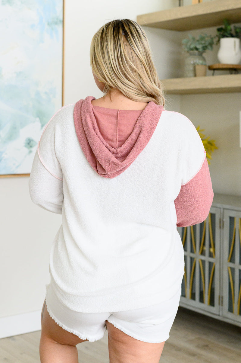 Best On The Block Color Block Hoodie - Maple Row Boutique 