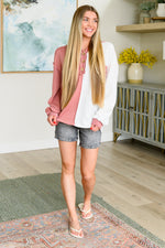 Best On The Block Color Block Hoodie - Maple Row Boutique 