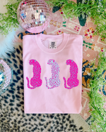 Three Leopards Graphic Tee - Maple Row Boutique
