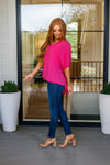 Bounding Beauty Button Down Blouse - Maple Row Boutique