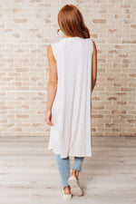 Breezy Boho Sleeveless Cardigan - Maple Row Boutique