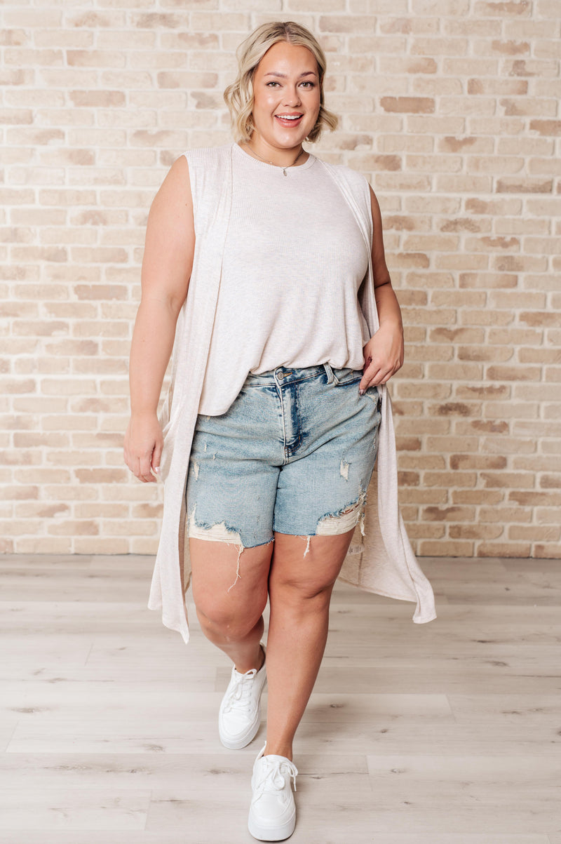 Breezy Boho Sleeveless Cardigan - Maple Row Boutique