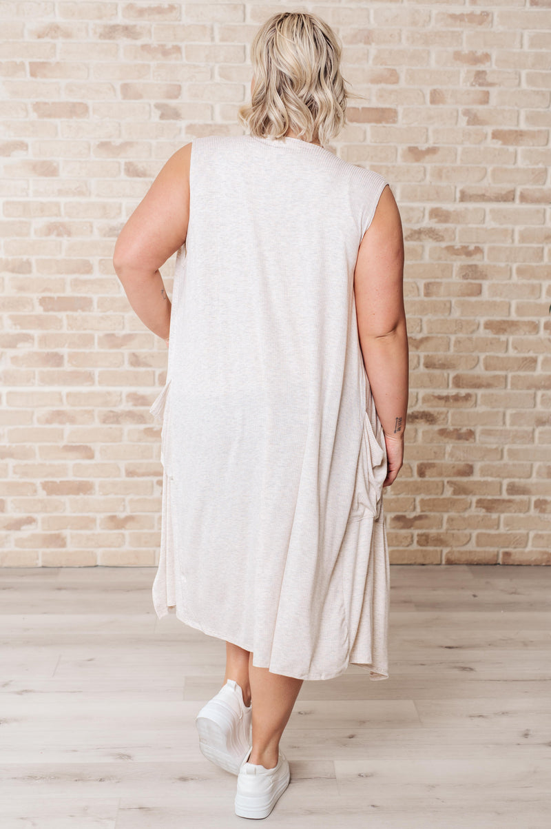 Breezy Boho Sleeveless Cardigan - Maple Row Boutique