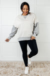 Bring it Together Color Block Pullover - Maple Row Boutique